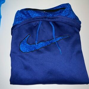 Nike Blue Sweatshirt with Logo